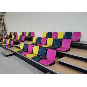 China Customized Color Telescopic Seating Systems HDPE Material For Swimming Pool supplier