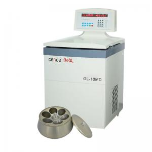 China Cence Biotechnology Refrigerated Centrifuge Machine GL-10MD High Speed With Digital Display supplier