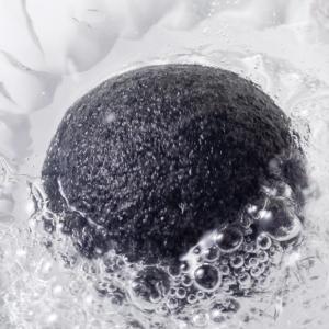 Round Eco Friendly Konjac Body Sponge Body Cleaning Exfoliating Bath Sponge