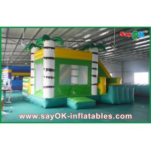 China Wholesale Commercial Kids Bounce House With Slide Inflables Water Combo Bouncy Jump Castle supplier