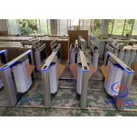 China Swimming Pool Flap Speed Turnstile Gate With Modern Infrared Camera Passage on sale