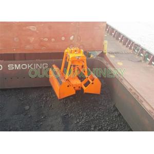 China Clamshell Hydraulic Coal Grab Bucket 9.5T Vessel Crane Handling Equipment supplier