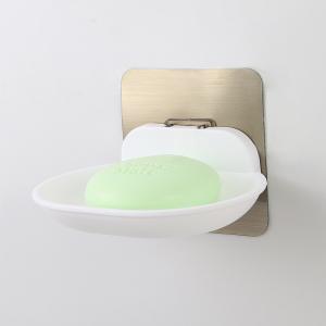 Irregularity Drain Water ABS PVC Plastic Soap Box Double Layer