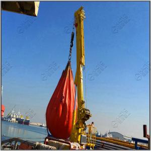 China Telescopic Boom Floating Dock Cargo Crane Design Offshore Crane supplier