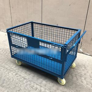 Customized Q235 Steel Metal Storage Cage Efficient Inventory Management