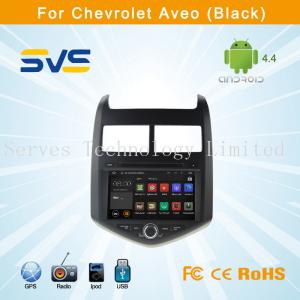 China Android 4.4 car dvd player with GPS for CHEVROLET AVEO 2011 with audio radio 3g wife mp3 supplier