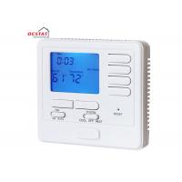 China Gas Configurable heat pump thermostat Programmable , Digital Air conditioner Thermostat on sale