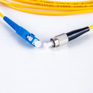 Singlemode FC SC FTTH Fiber Optic Cable For Telecommunication Networks