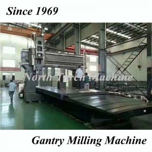China High Speed Gantry Milling Machine With Boring Drilling for railway supplier