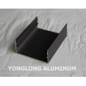 China Powder Coated Aluminium Profile For Curtain Wall Frame Champangn , Bronze supplier