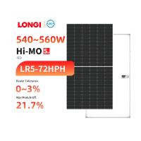 China Longi Mono Solar Panel Half Cell 540w 550w 555w 560w Solar Panels Set For Houses on sale