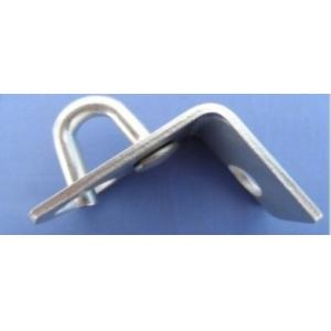 Galvanizing Steel Fiber Optic Cable Fittings Bracket Hook / Spiral Hook / Splint Hook
