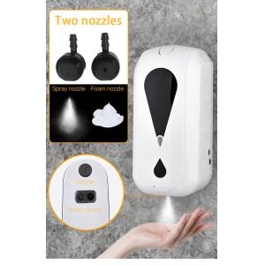 Touch Free ABS 1000ml Automatic Hand Soap Dispenser USB charging