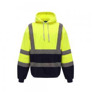 China Customized Reflective Safety Hoodies High Visibility Sweatshirt ANSI Certificate supplier
