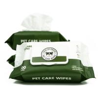 Anti Bacterial Biodegradable Wet Wipes Non Woven Multiscene For Pet Cleaning