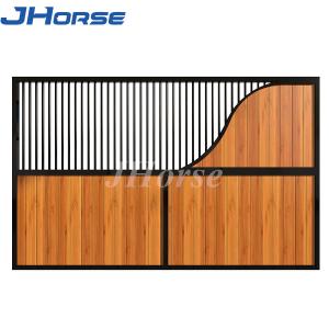 China Customizable Horse Stable Partitions Side Wall With Top Curve supplier