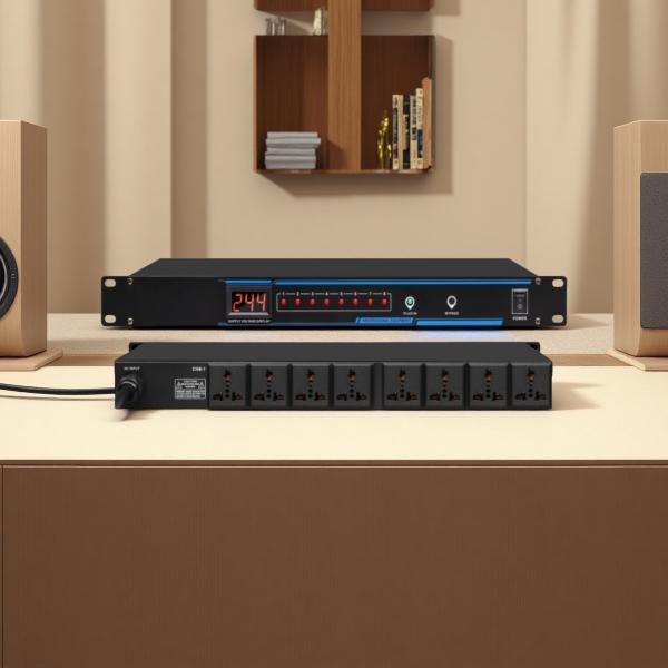 3000W 8 Channel Power Sequence Controller with Screen Improved Reliability Enhanced Safety Increased Efficiency Real-time Monitoring