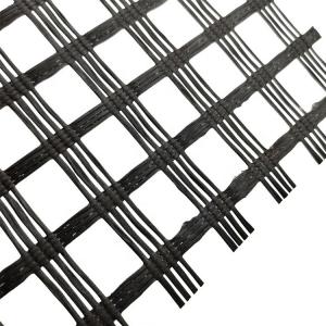 China High Intensity Biaxial Glass Fiber Geogrid for Earth Working PP Plastic Biaxial Geogrid supplier