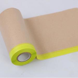 Wall Covering Adhesive Paint Masking Paper For Floor Protection