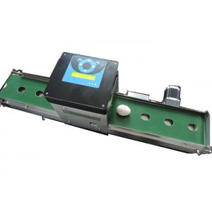 China Easy Operating Egg Stamping Machine With Computer Control Shuttle Conveyor supplier