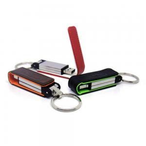factory high quality leather novelty top design usb flash drive