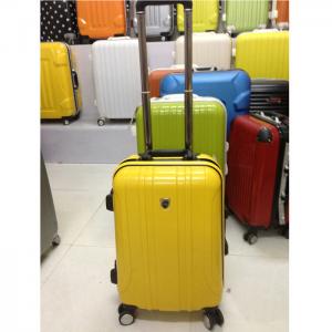 3 Pieces Set Aluminum Trolley Suitcase Luggage ABS Material Logo Customized