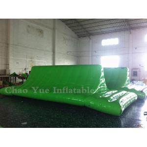 China Commercial Grade 0.9mm PVC Tarpaulin Inflatable Water Cliff for water sports game supplier