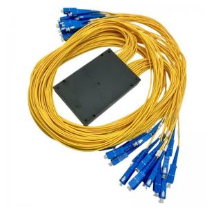 China Fiber Optic Communication Equipment 1X32 PLC SC UPC Splitter Box with Network None supplier