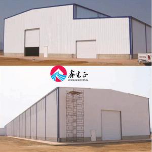 Quick Erected Prefabricated Steel Structure Building Hot Dipped For Warehouse