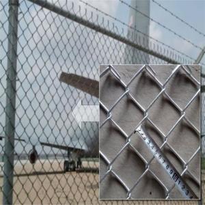 Sustainable American Construction Galvanized Chain Link Fence Easily Assembled
