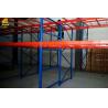 Q235 Steel Heavy Duty Pallet Racking System , Anti Rust Industrial Warehouse