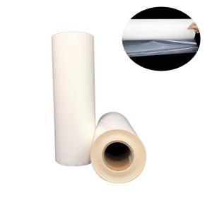 China Translucent Heat Resistant Adhesive Tape Hot TPU Film 48cm For Polyester Fabric supplier