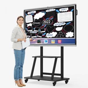 Multi Input Smart Electronic Whiteboard Interactive Electronic Whiteboard 4g Memory