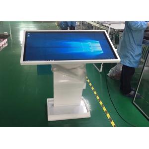 China Digital Signage Kiosk 32 Inch 450nits 4k resolution Totem  with touch screen computer kiosk supplier
