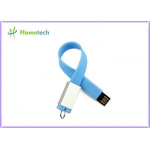 Waterproof Silicone Wristband USB Flash Drive 2.0 Memory Stick 4gb 32gb Custom Logo