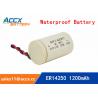 Batterie au lithium d'ER14250 3.6V 1.2Ah 1/2AA