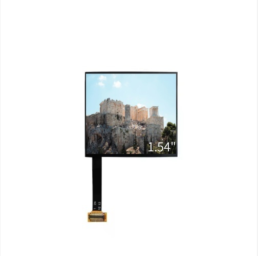 China 1.54 pulgadas Cuadrado pantalla LCD 320x320 Resolución luz solar Legible pantalla 300nits wholesale