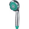China Hand Shower Set with hose and bracket 3 function ABS hand shower grey colour wholesale