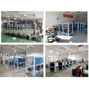 China R22 R407C Plastics Injection Industrial Water Chiller Tube In Shell Type Evaporator supplier