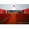 Hard Pressed Aluminum Frame Fabric Cover Commercial Party Tents With Beautiful