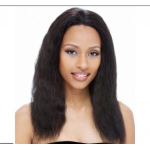 Remy Straight Human Hair Wig With Baby Hair Around , glueless lace front wigs