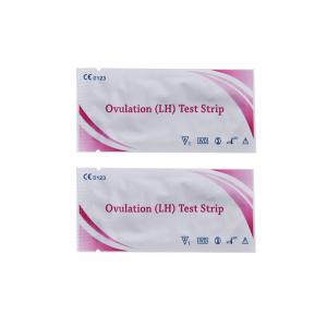 Convenient Virgin Wood Pulp Fast Read  LH Ovulation Test Strips Easy To Use