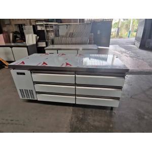 Commercial Counter Table Chest of 6 Drawer Stainless Steel Refrigeration Kitchen Equipment