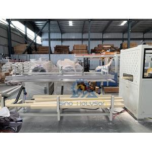 China 37kW Deep Screw PVC WPC Door Frame Making Machines 180-200KG/H supplier