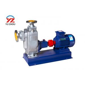 Self Priming Stainless Steel Chemical Pump , Agricultural Irrigation Pump