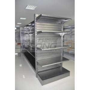 China Supermarket Display Racks , Metal Retail Shelving ISO9001 Certification supplier