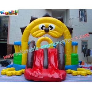 Cool Commercial Inflatable Amusement Park Play Centers 6L x 6W x 4H Meter for toddlers