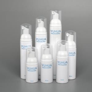 China Fancy Cosmetic Plastic Foam Pump Bottle Trigger Sprayer Cap Gasket Cylinder Shape supplier