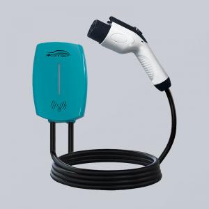 China Indoor GB/T 7kW AC Wall Mounted EV Charger Over Current Protection supplier