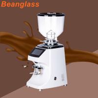 China 83mm Flat Burr Coffee Miller Electric Espresso Grinder White on sale